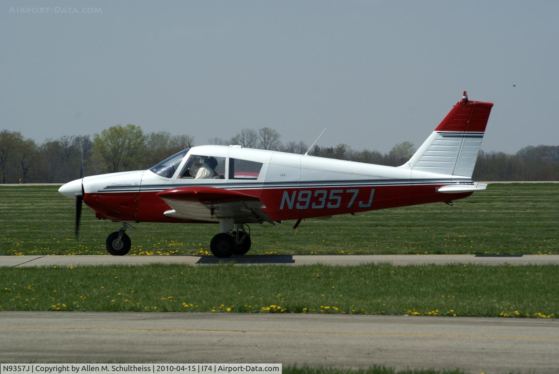 N9357J, 1966 Piper PA-28-180 C/N 28-3456, 1966 PA-32-180
