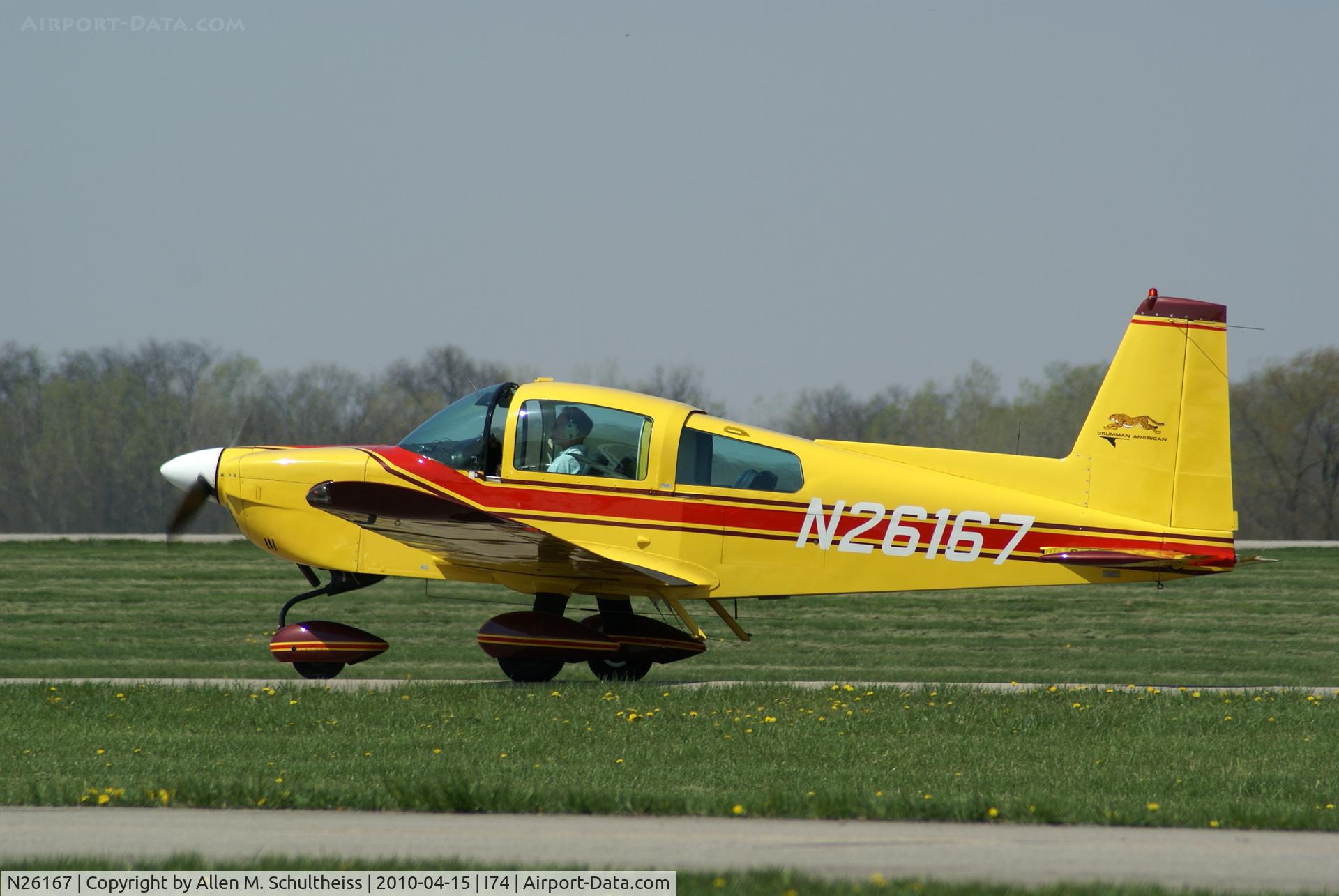 N26167, 1977 Grumman American AA-5A Cheetah C/N AA5A0461, 1977 Grumman AA-5A