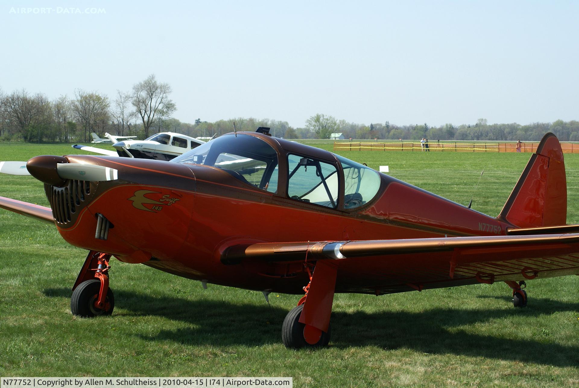 N77752, 1948 Globe GC-1B Swift C/N 3524, 1948 Globe GC-1B Swift