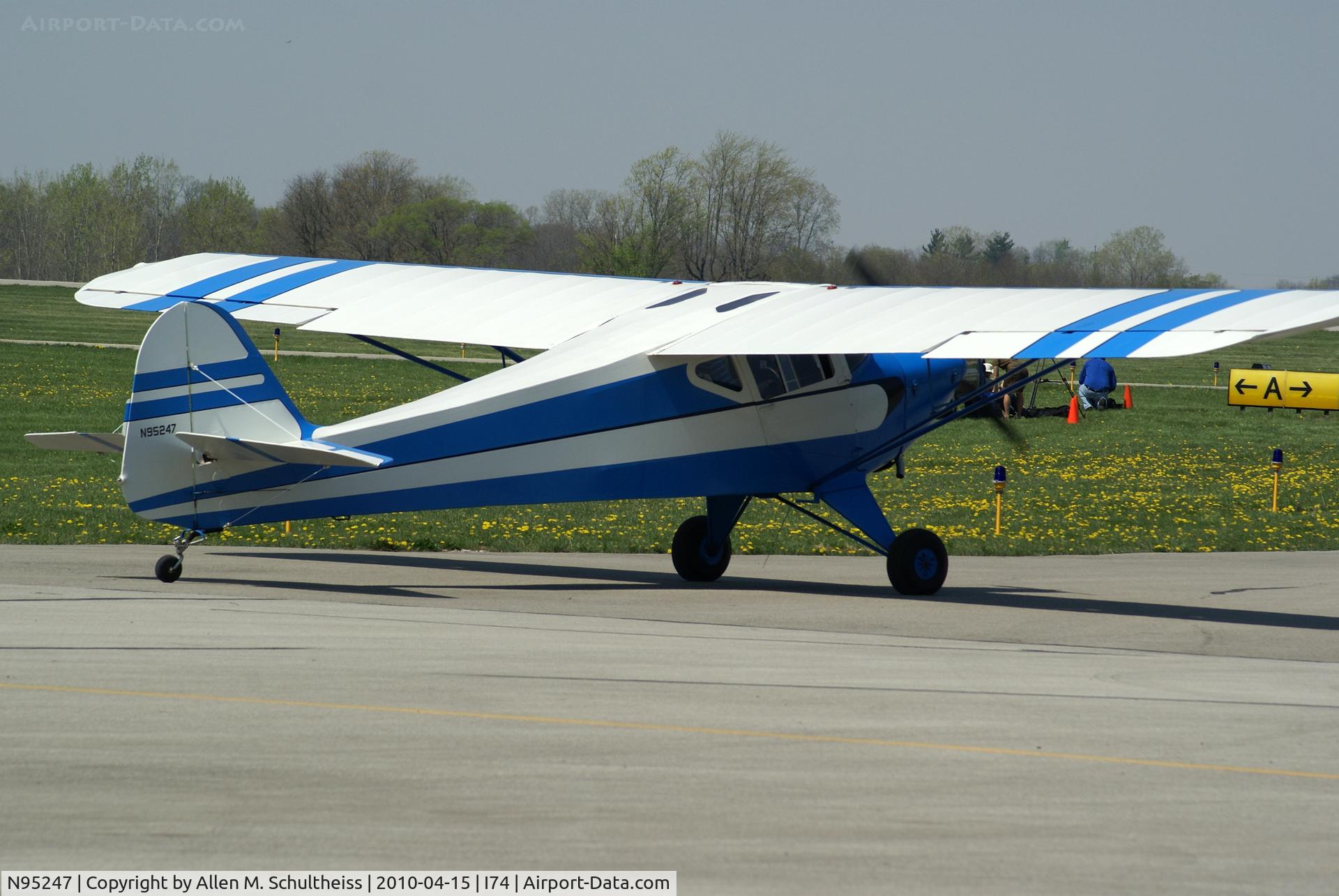 N95247, 1946 Taylorcraft BC12-D C/N 9647, 1946 Taylorcraft BC12-D