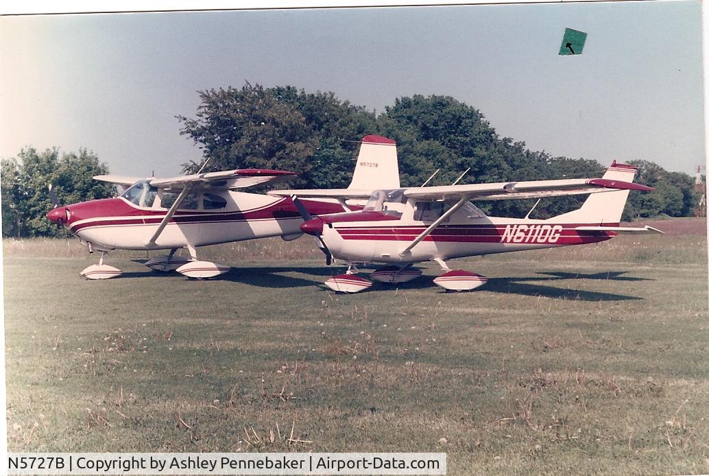 N5727B, 1956 Cessna 182 Skylane C/N 33727, pic of 150 and 182