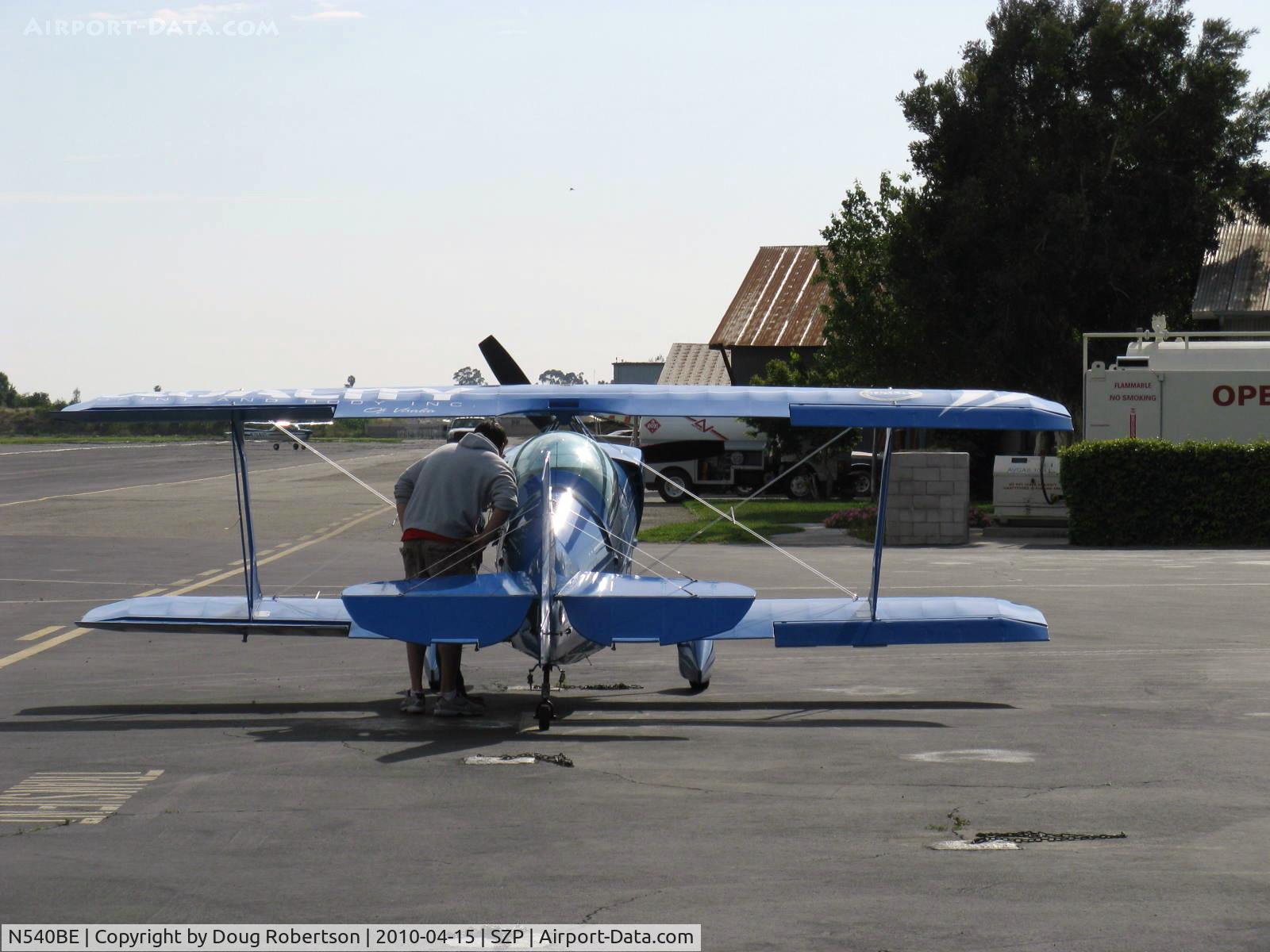 N540BE, Christen Eagle II C/N 0001 (N10AL), McCommon CHRISTEN EAGLE II 'Blue Eagle' of SKYTYPERS, Lycoming IO-540