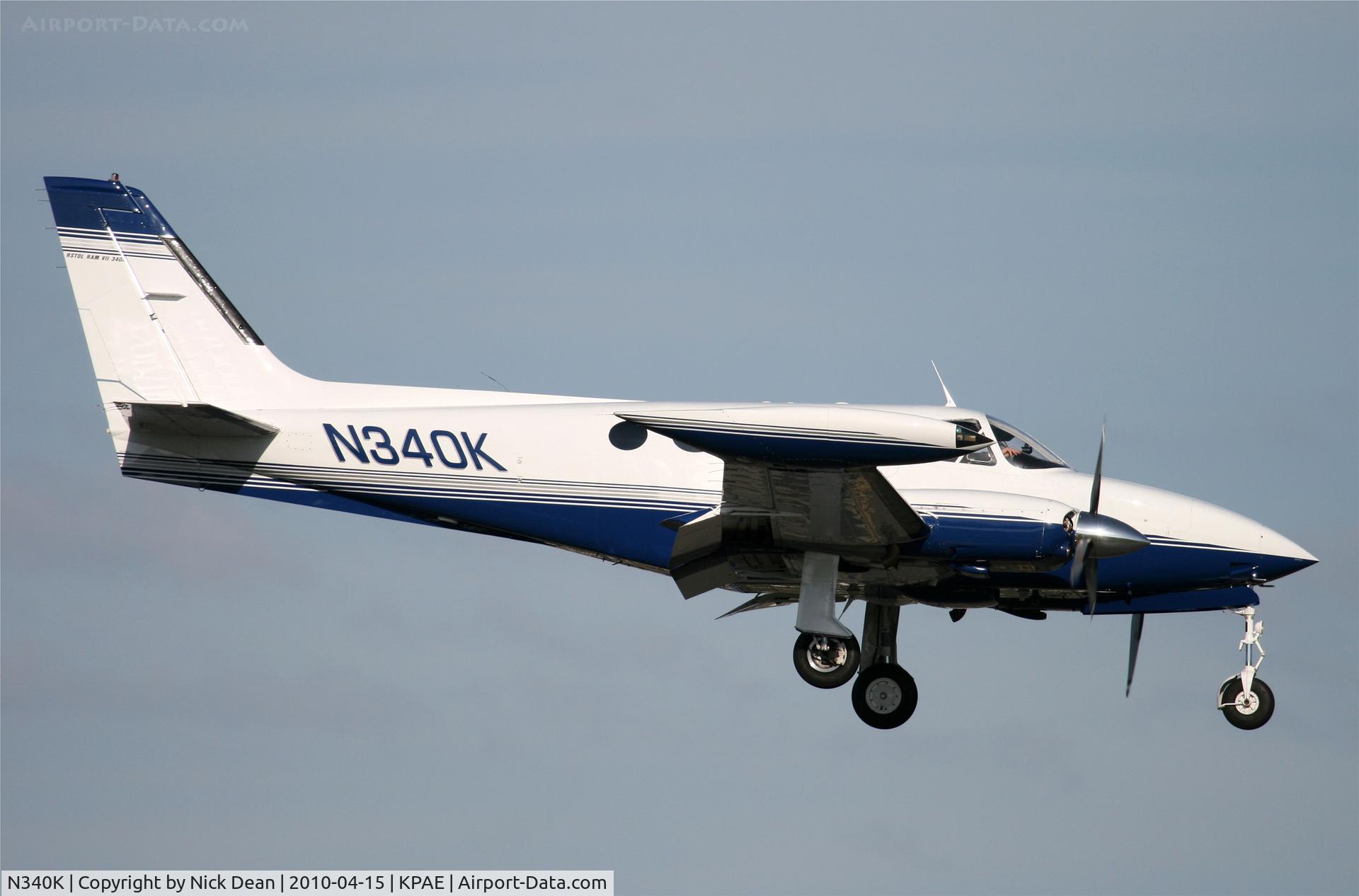N340K, 1979 Cessna 340A C/N 340A0792, KPAE