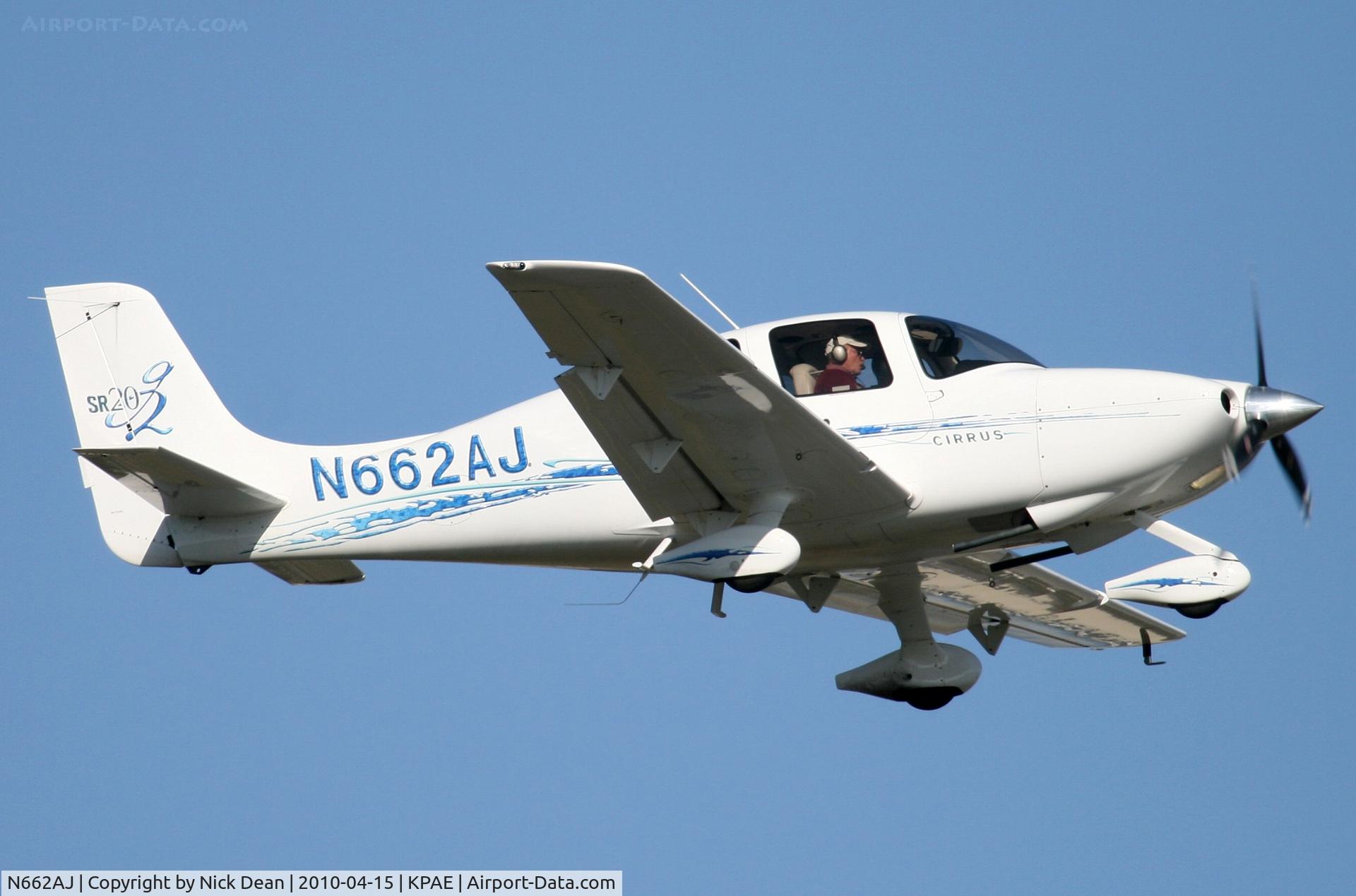 N662AJ, 2006 Cirrus SR20 G2 C/N 1632, KPAE