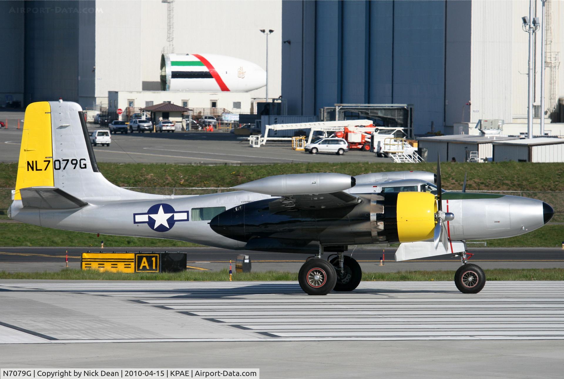 N7079G, 1946 Douglas A-26C Invader C/N 28841, KPAE