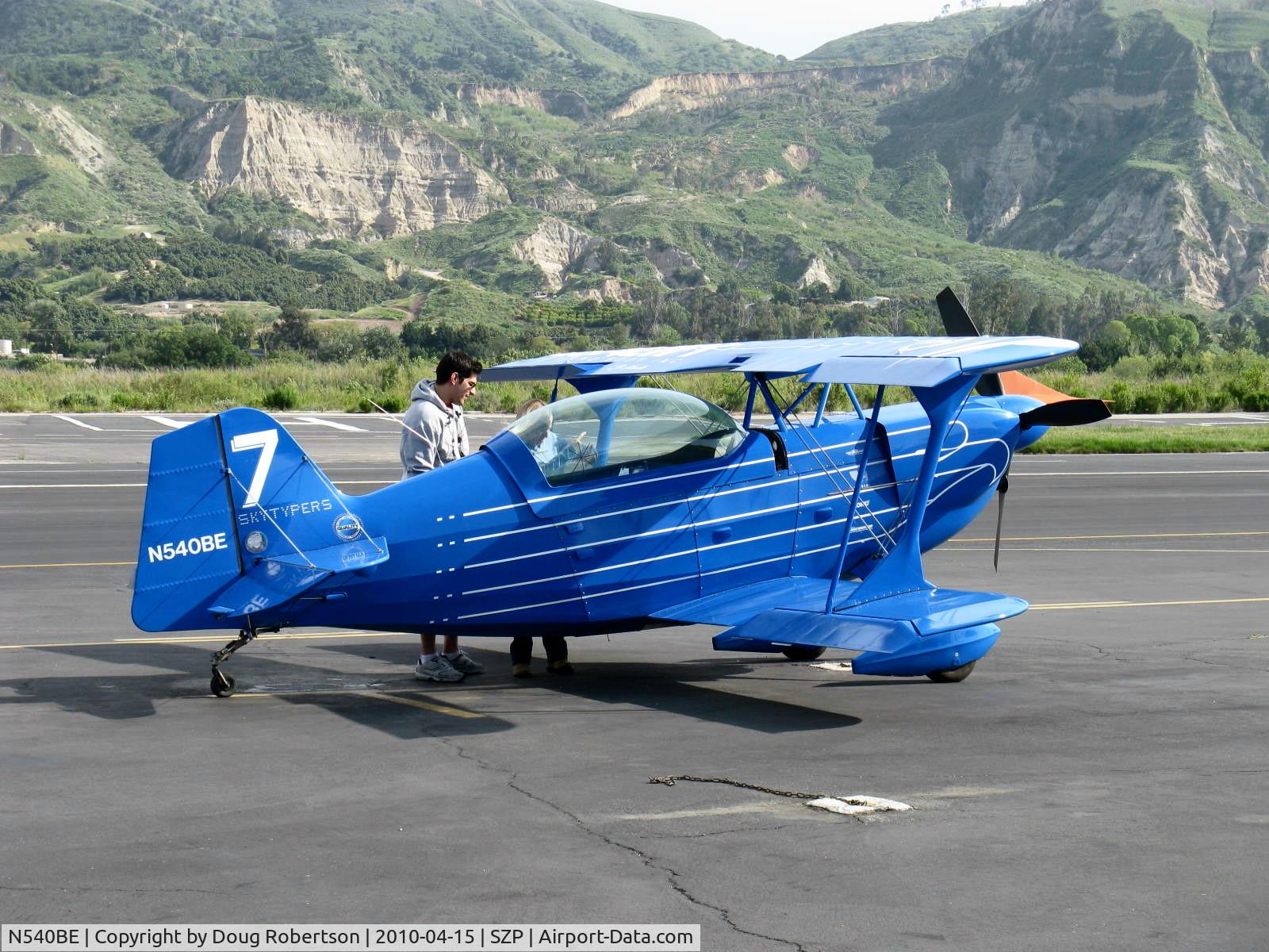 N540BE, Christen Eagle II C/N 0001 (N10AL), McCommon CHRISTEN EAGLE II 'Blue Eagle' #7 of SKYTYPERS, Lycoming IO-540 260 Hp upgrade