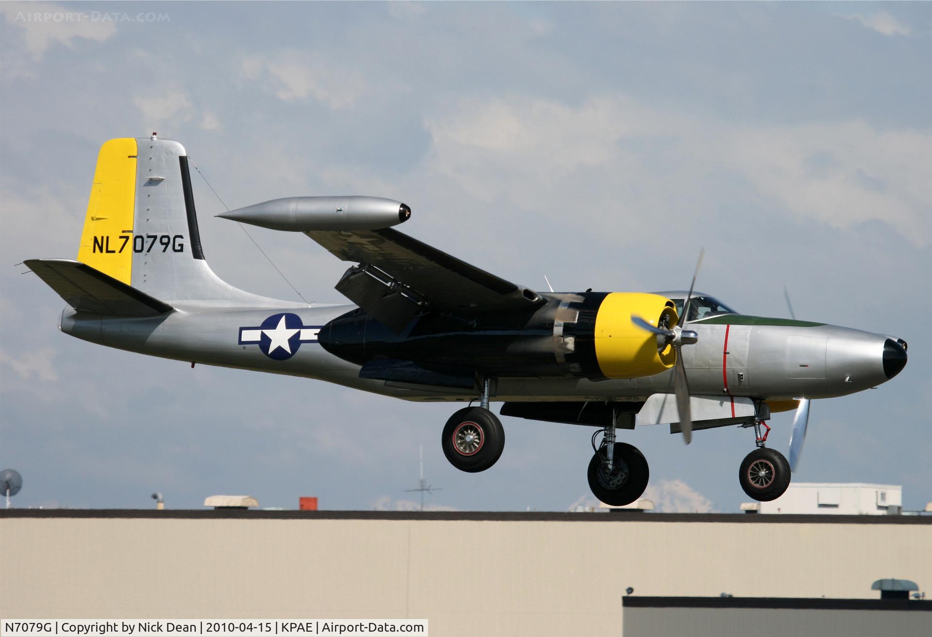 N7079G, 1946 Douglas A-26C Invader C/N 28841, KPAE