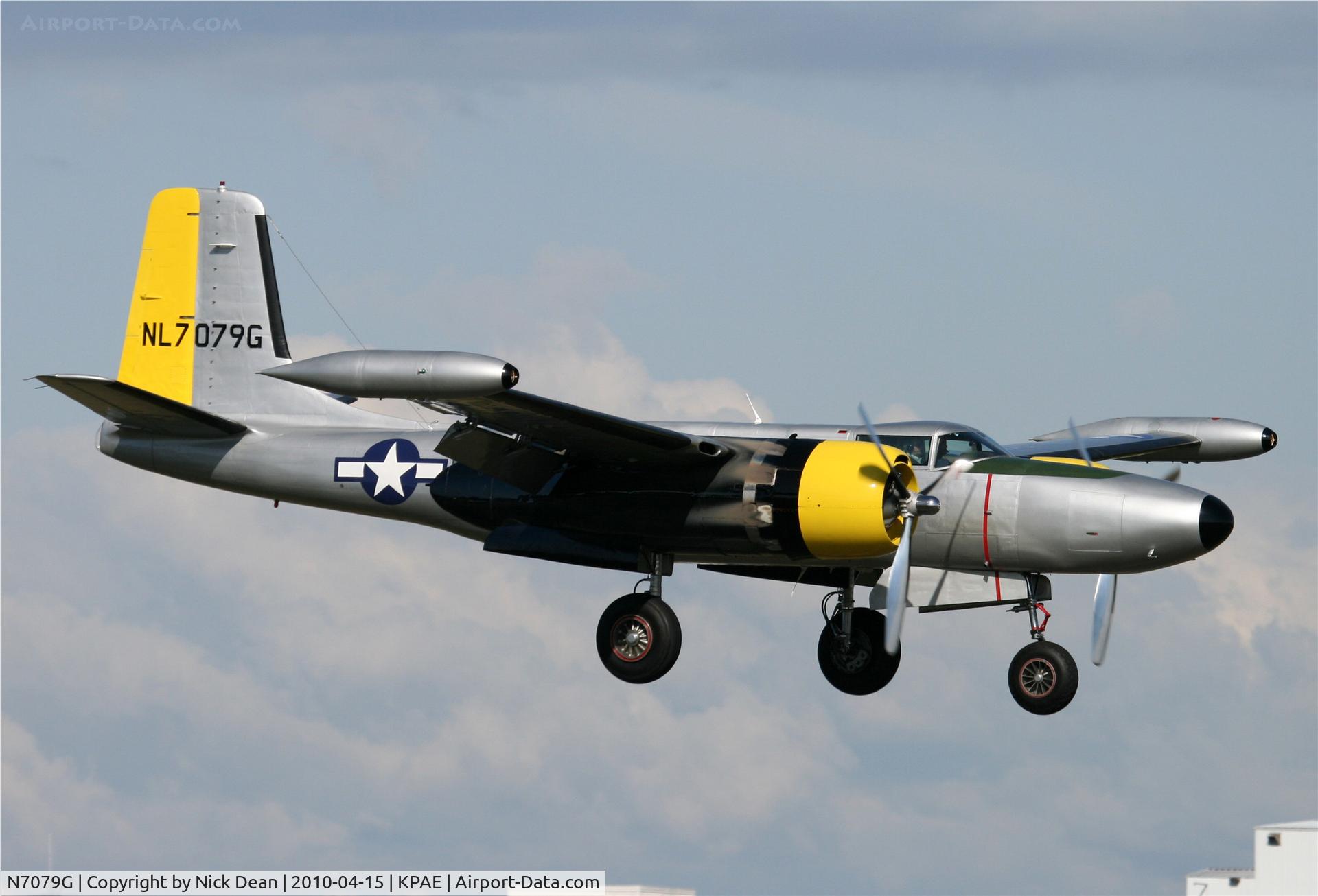 N7079G, 1946 Douglas A-26C Invader C/N 28841, KPAE