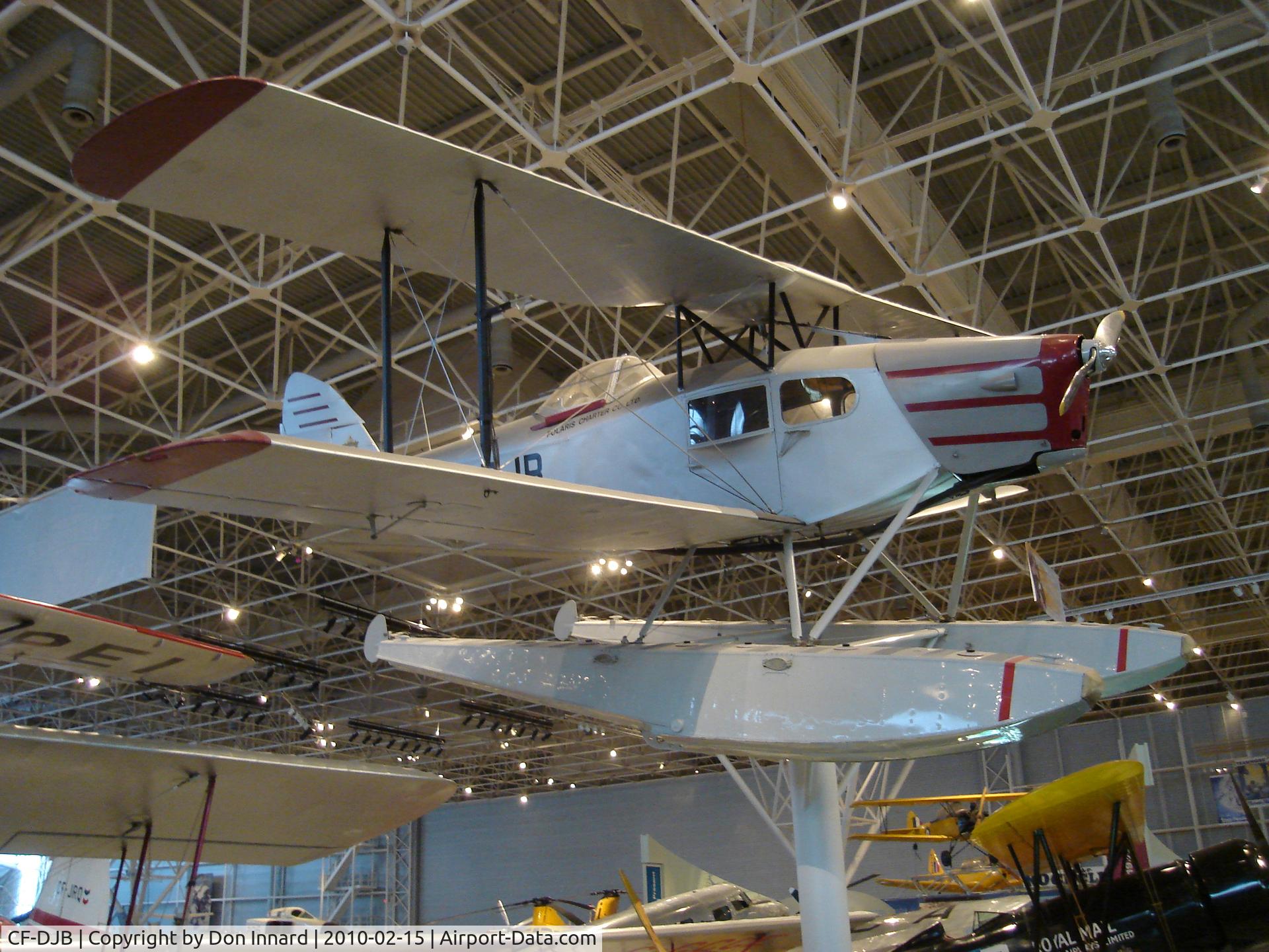 CF-DJB, 1947 De Havilland DH.83 Fox Moth C/N FM28/2, Located in Ottawa Ont CDN avation Museum