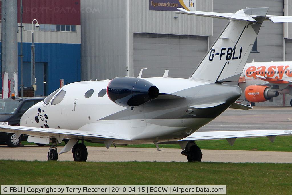 G-FBLI, 2008 Cessna 510 Citation Mustang Citation Mustang C/N 510-0130, Cessna Mustang at Luton