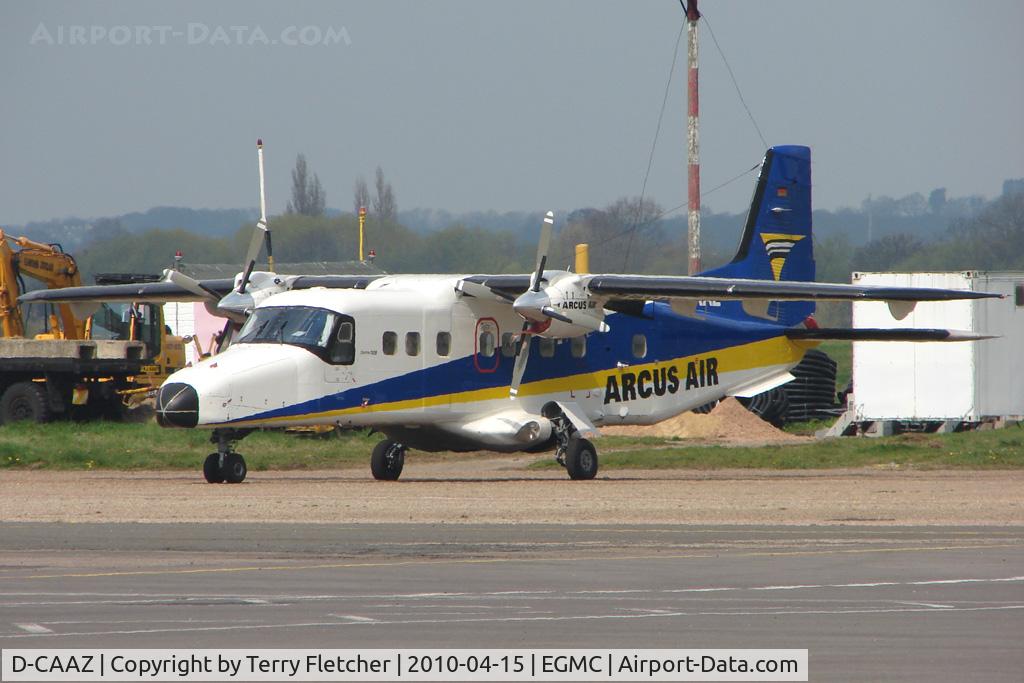 D-CAAZ, Dornier 228-212 C/N 8212, Arcus Air Dornier 228 at Southend