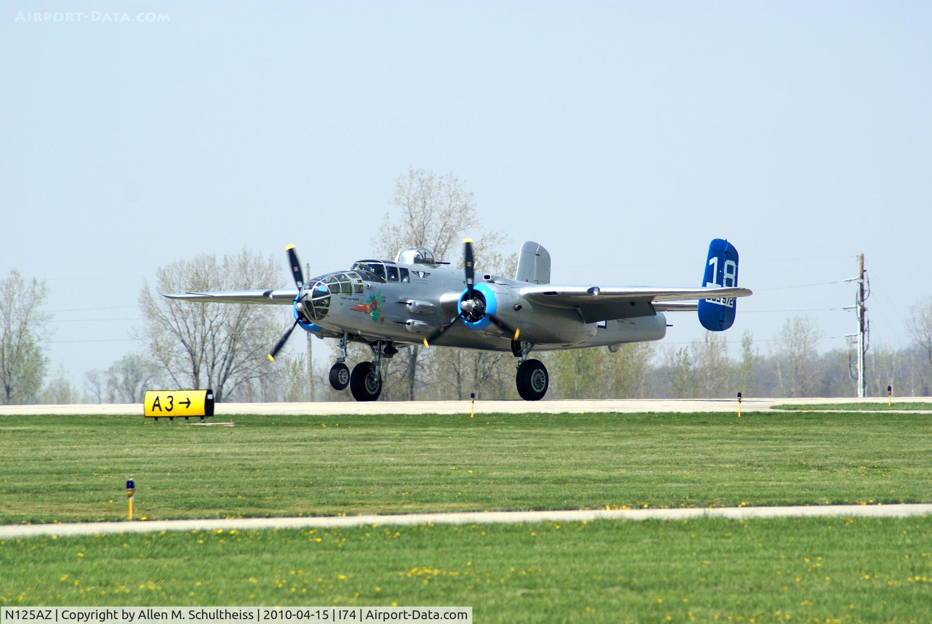 N125AZ, 1960 North American TB-25N Mitchell C/N 108-35262, Maid in the Shade