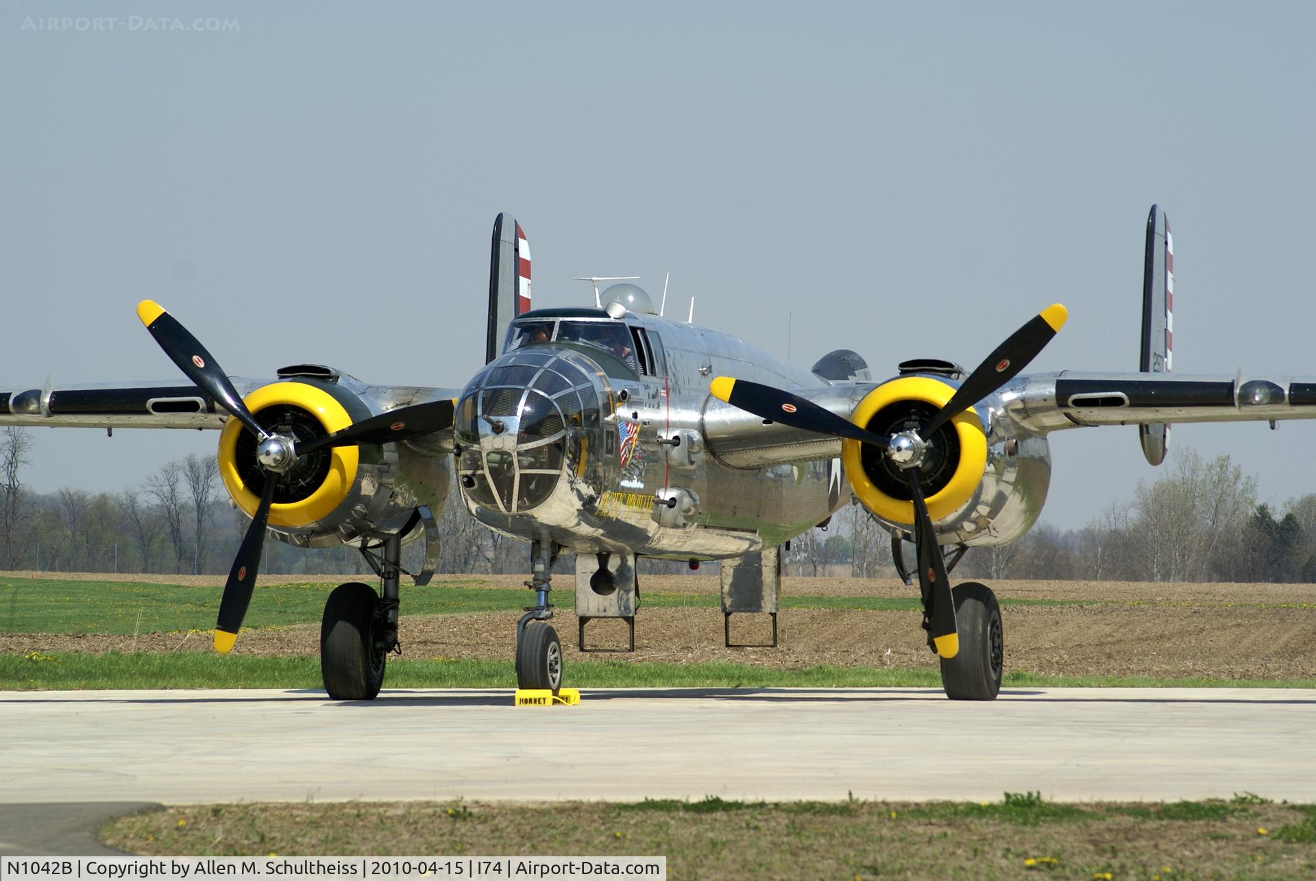 N1042B, 1944 North American B-25N Mitchell C/N 108-35148, Pacific Prowler