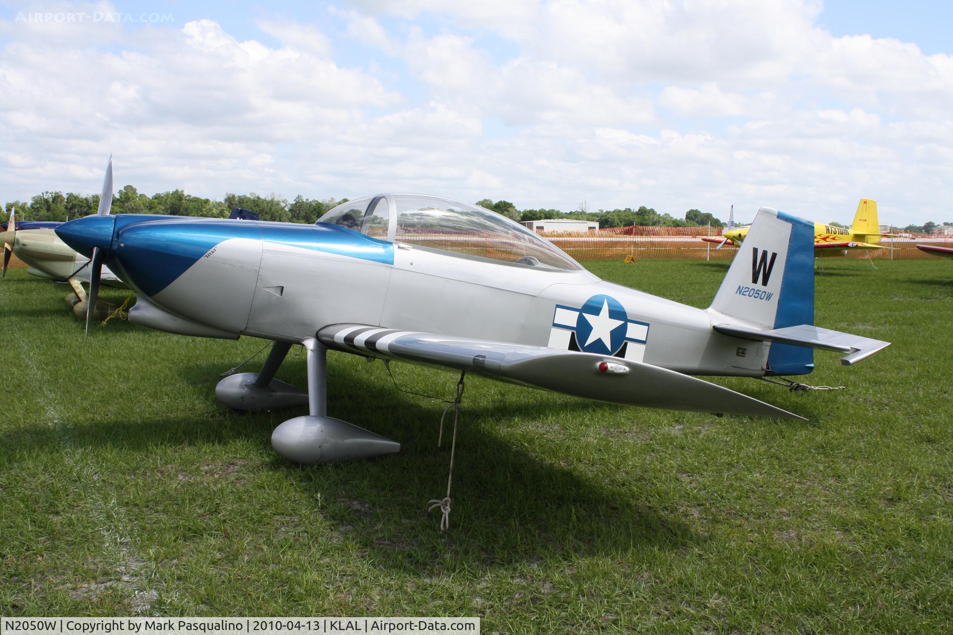 N2050W, 2002 Vans RV-8 C/N 81153, RV-8