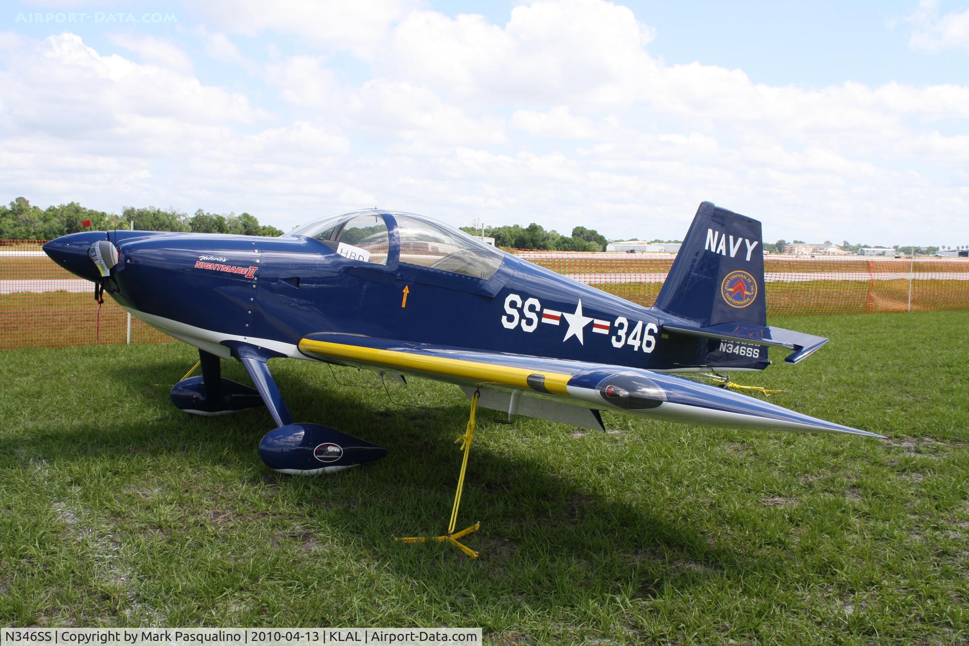 N346SS, 2008 Vans RV-7 C/N 73312, RV-7