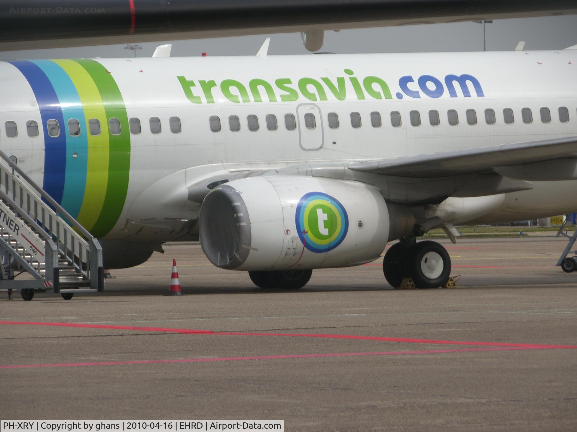 PH-XRY, 2003 Boeing 737-7K2 C/N 33463, Tapedoff engine due to vulcano eruption