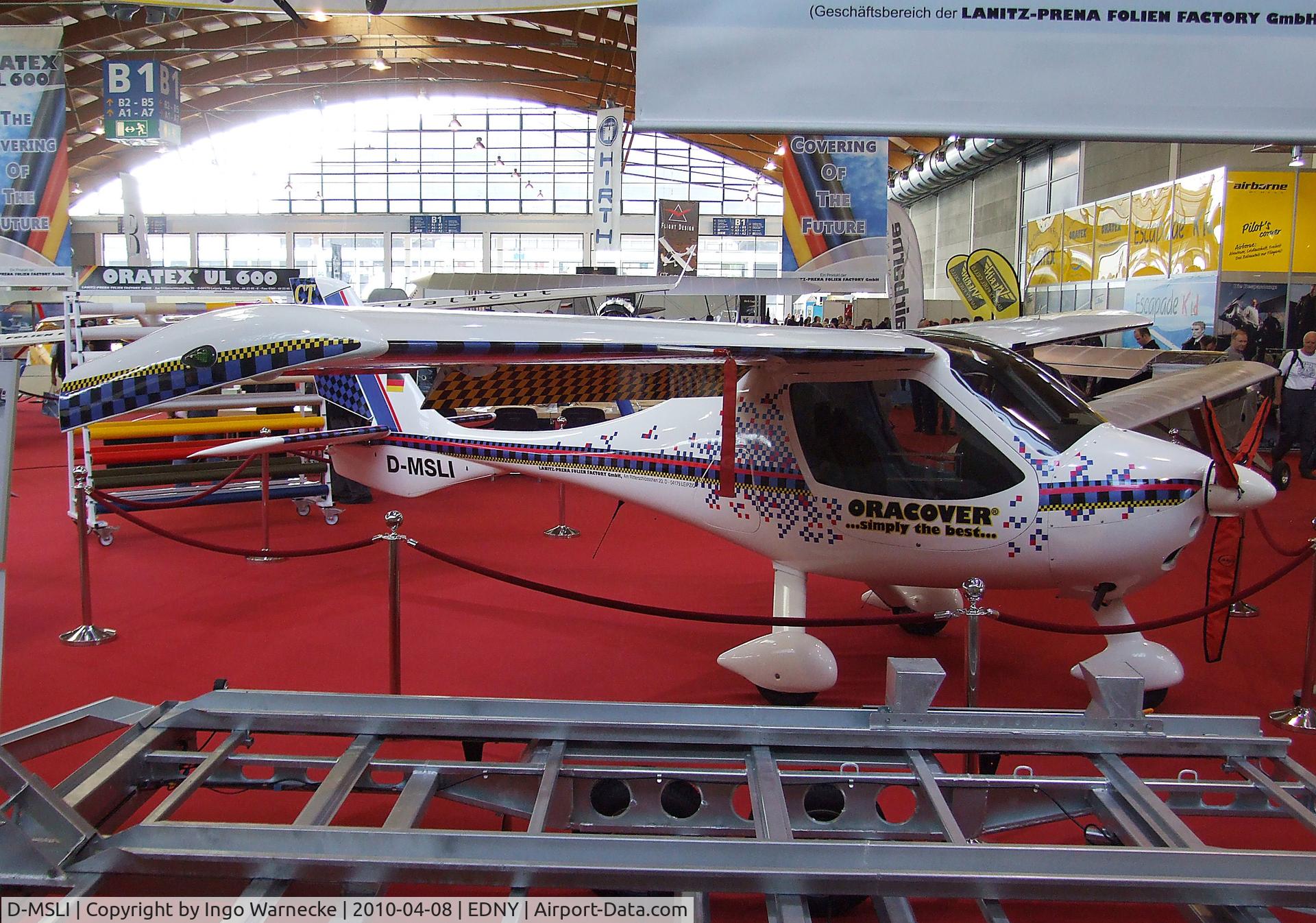 D-MSLI, 2004 Flight Design CTSW C/N 04-04-02, Flight Design CTSW at the AERO 2010, Friedrichshafen