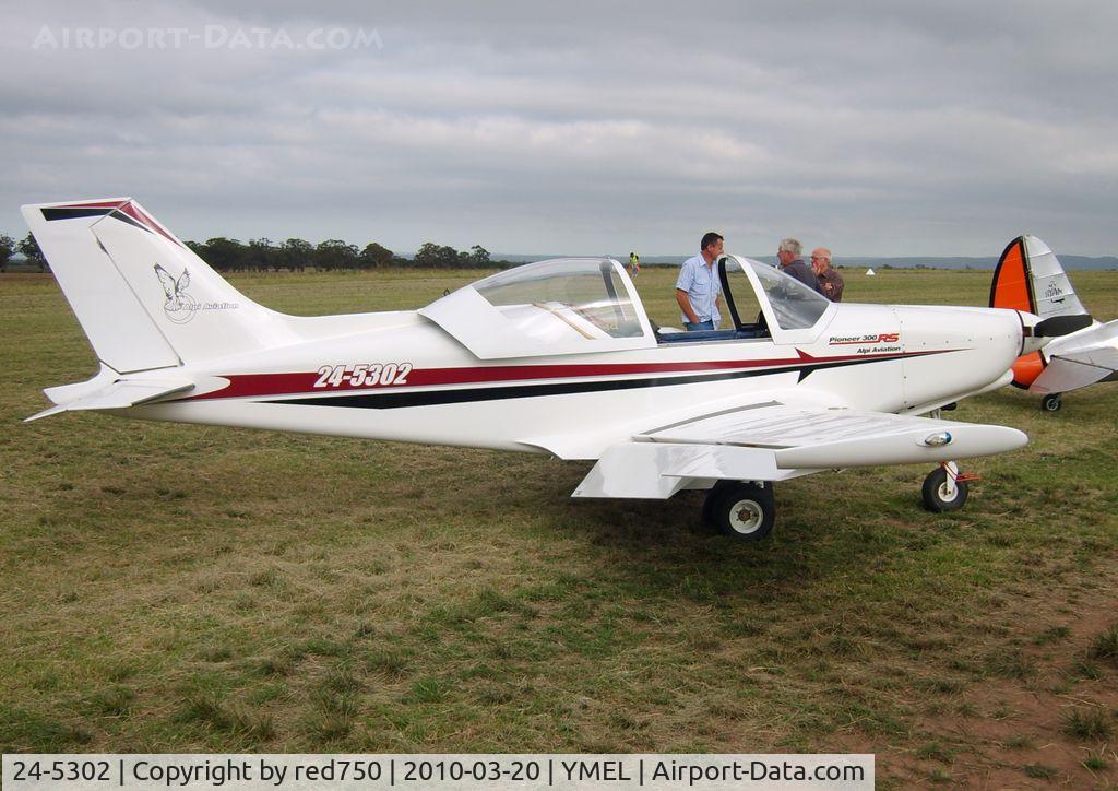 24-5302, Alpi Aviation Pioneer 300RS C/N Not found 24-5304, Alpi Aviation Pioneer 300 24-5302 at Melton airshow 20 Mar 10