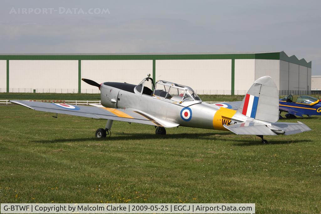 G-BTWF, 1951 De Havilland DHC-1 Chipmunk T.10 C/N C1/0564, De Havilland DHC-1 Chipmunk 22 at Sherburn-in-Elmet Airfield in 2009.
