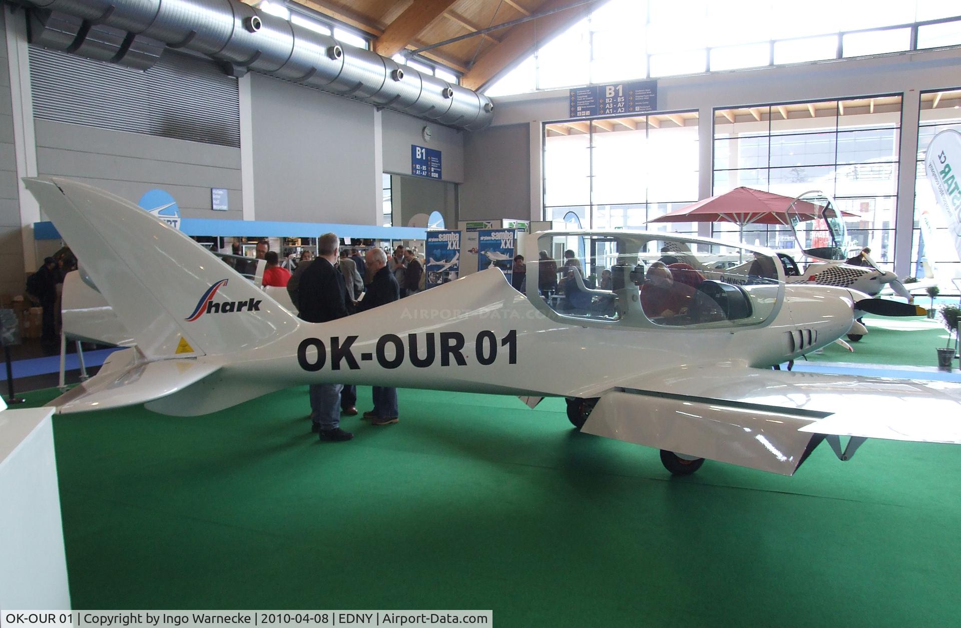 OK-OUR 01, 2009 Test Aircraft Shark C/N 01, Test Aircraft Shark at the AERO 2010, Friedrichshafen