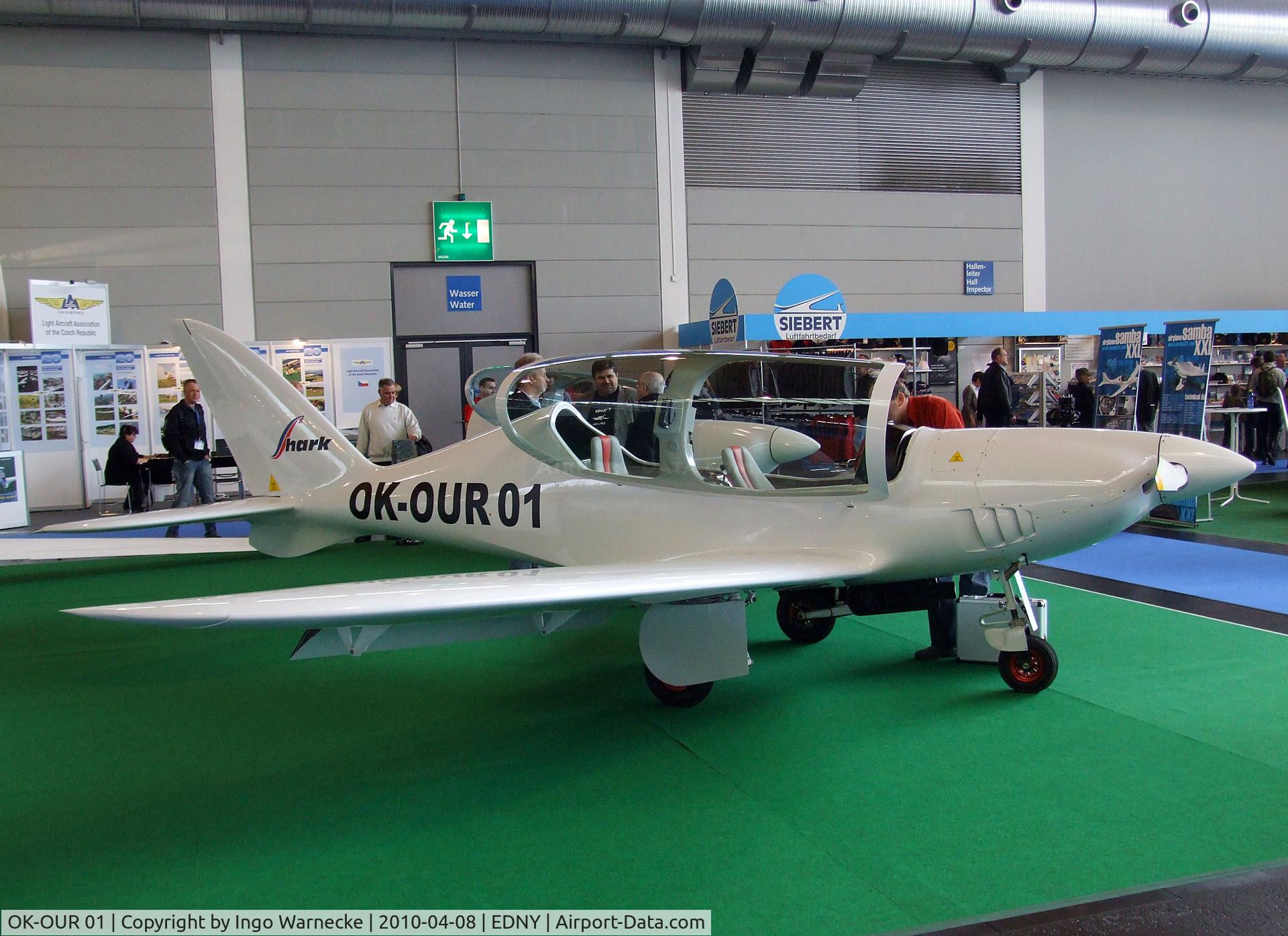 OK-OUR 01, 2009 Test Aircraft Shark C/N 01, Test Aircraft Shark at the AERO 2010, Friedrichshafen