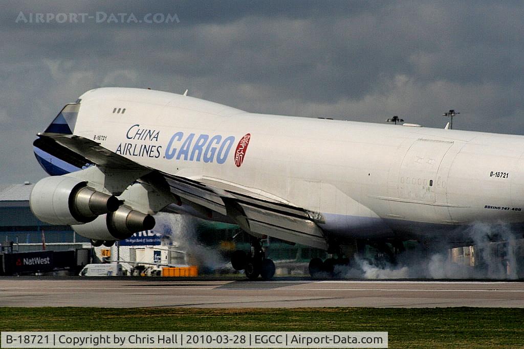 B-18721, 2005 Boeing 747-409F/SCD C/N 33738, China Airlines cargo