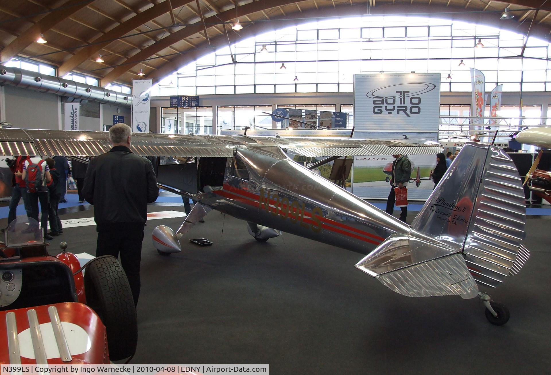 N399LS, Luscombe Silvaire S-LSA-8R C/N SL SR 001, Luscombe Silvaire Aircraft Co S-LSA-8R at the AERO 2010, Friedrichshafen