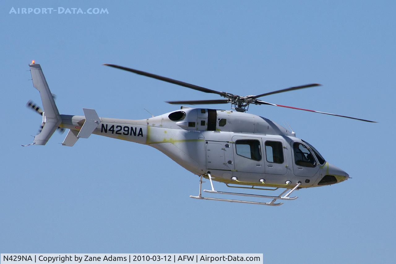 N429NA, Bell 429 GlobalRanger C/N 57009, At Fort Worth Alliance Airport
