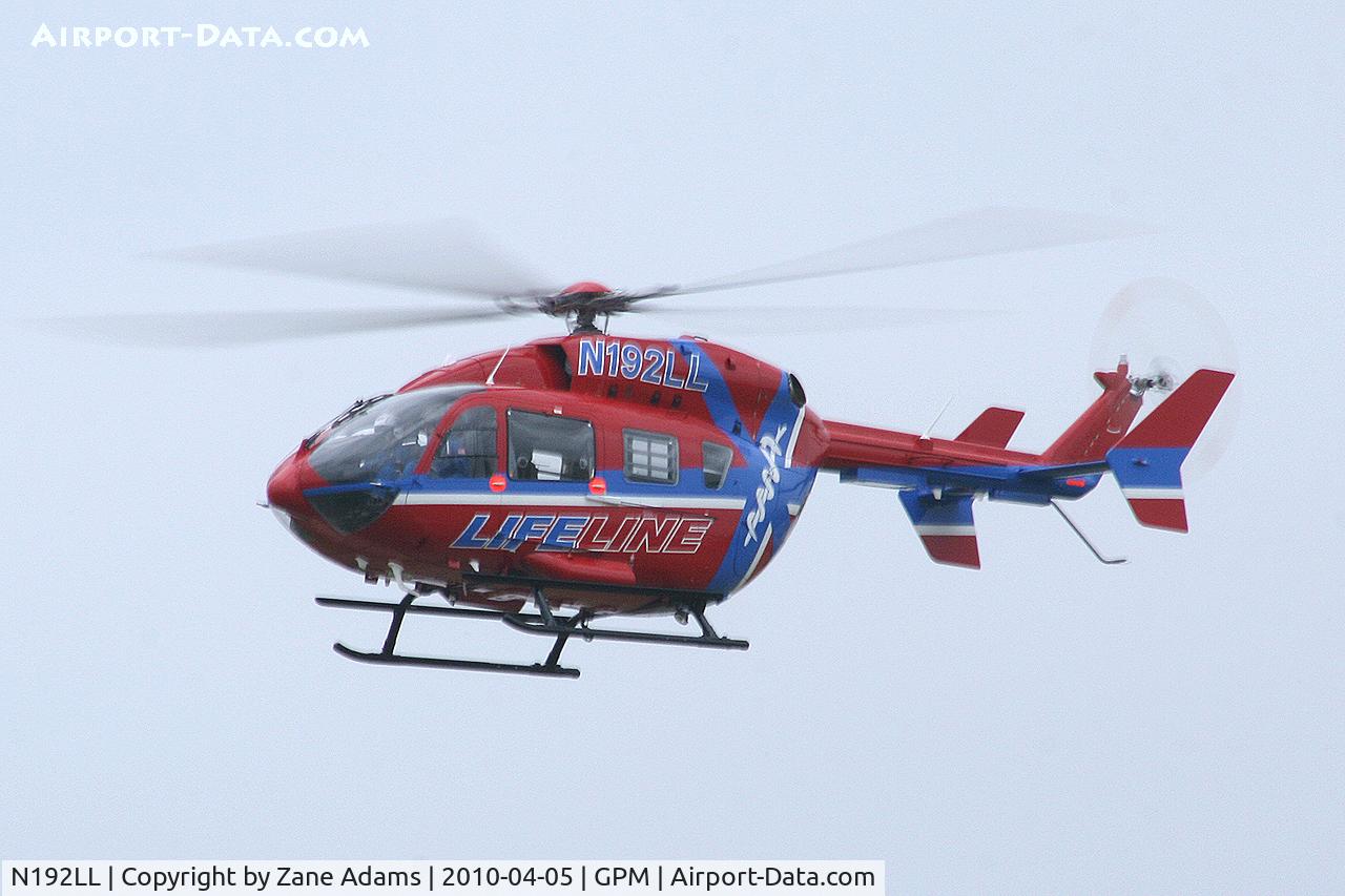 N192LL, Eurocopter-Kawasaki EC-145 (BK-117C-2) C/N 9288, At Grand Prairie Municpal