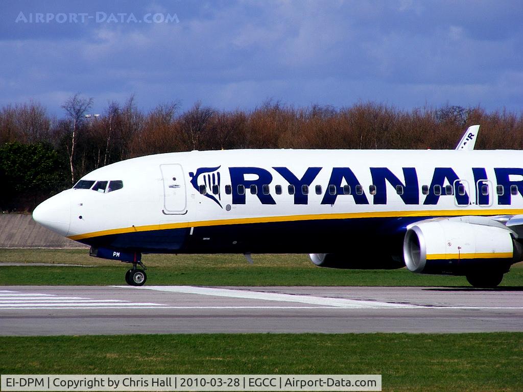 EI-DPM, 2007 Boeing 737-8AS C/N 33640, Ryanair