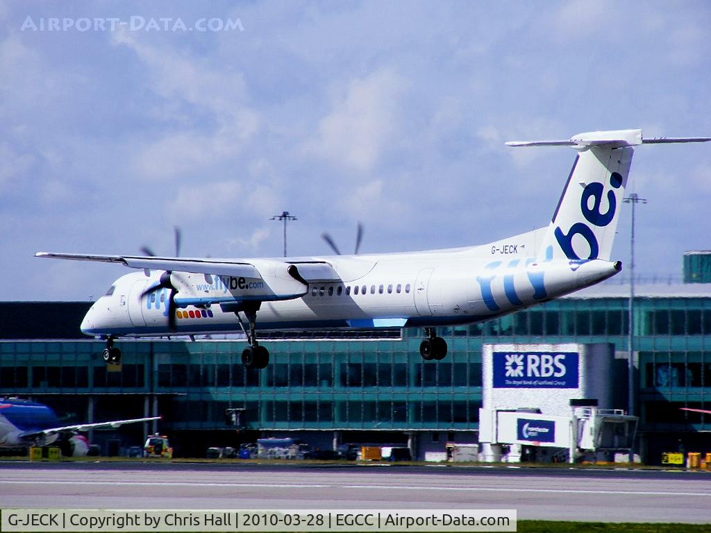 G-JECK, 2005 De Havilland Canada DHC-8-402Q Dash 8 C/N 4113, flybe