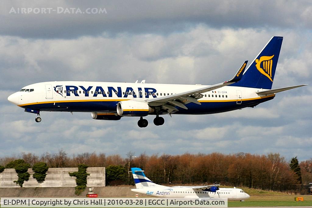 EI-DPM, 2007 Boeing 737-8AS C/N 33640, Ryanair