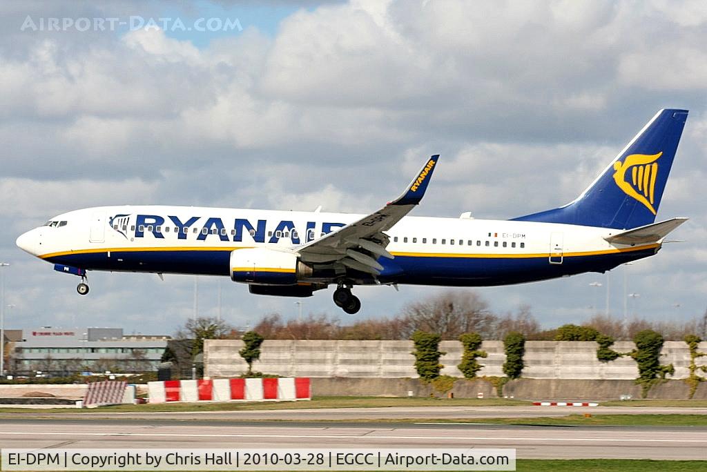 EI-DPM, 2007 Boeing 737-8AS C/N 33640, Ryanair