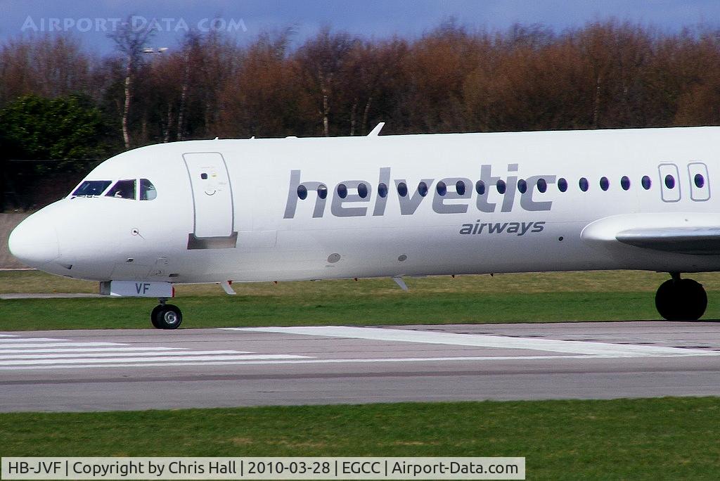 HB-JVF, 1993 Fokker 100 (F-28-0100) C/N 11466, Helvetic Airlines