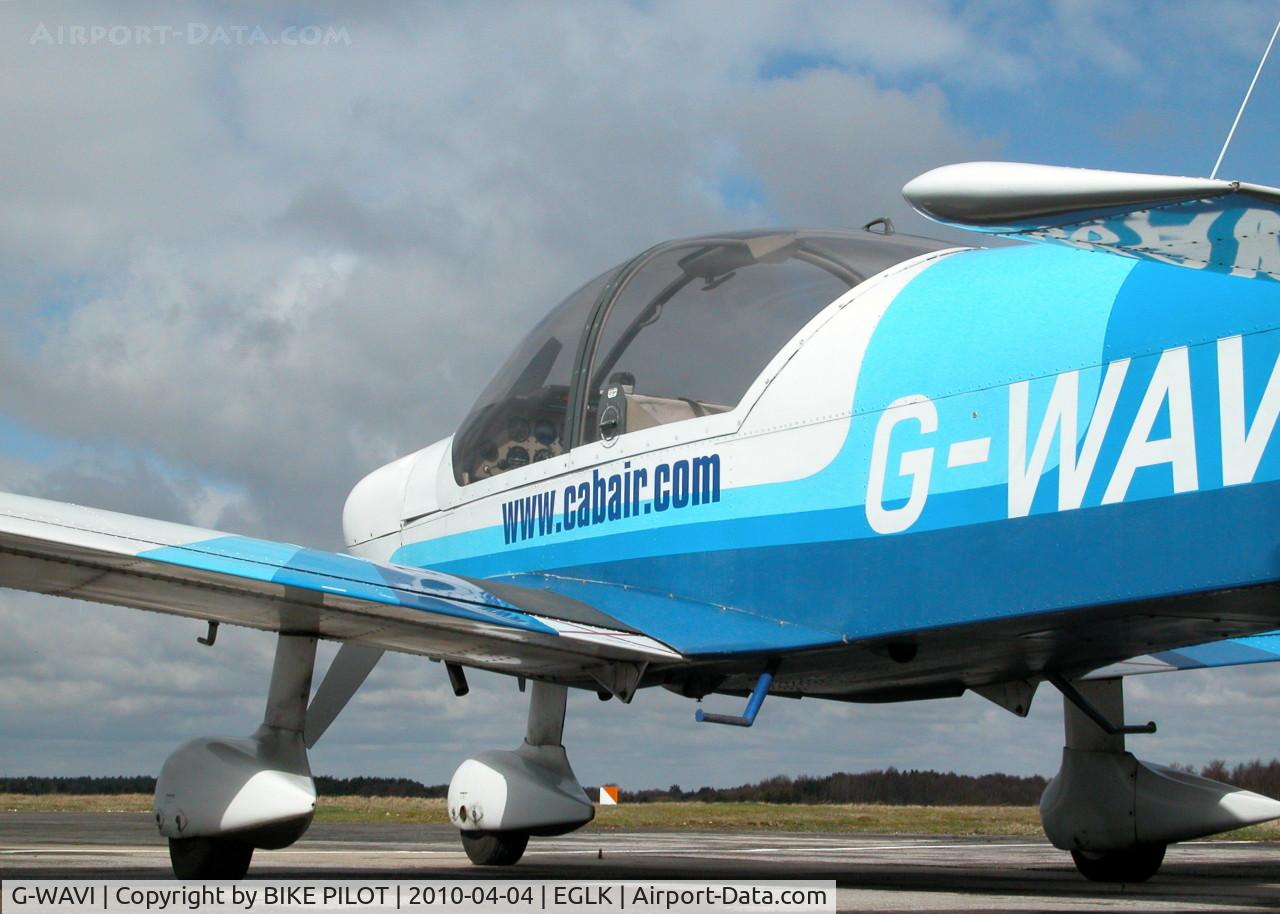 G-WAVI, 2000 Robin HR-200-120B C/N 346, PARKED BY THE EASTERN FENCE