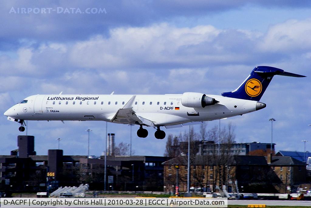D-ACPF, 2001 Canadair CRJ-701ER (CL-600-2C10) Regional Jet C/N 10030, Lufthansa