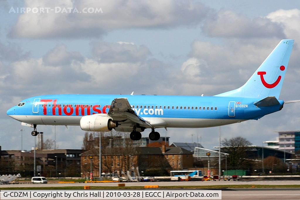 G-CDZM, 2000 Boeing 737-804 C/N 30466, Thomson