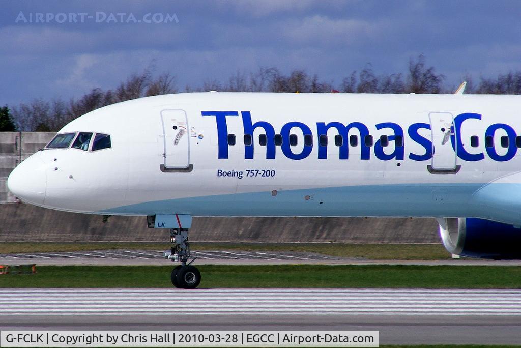 G-FCLK, 1993 Boeing 757-2Y0 C/N 26161, Thomas Cook Airlines