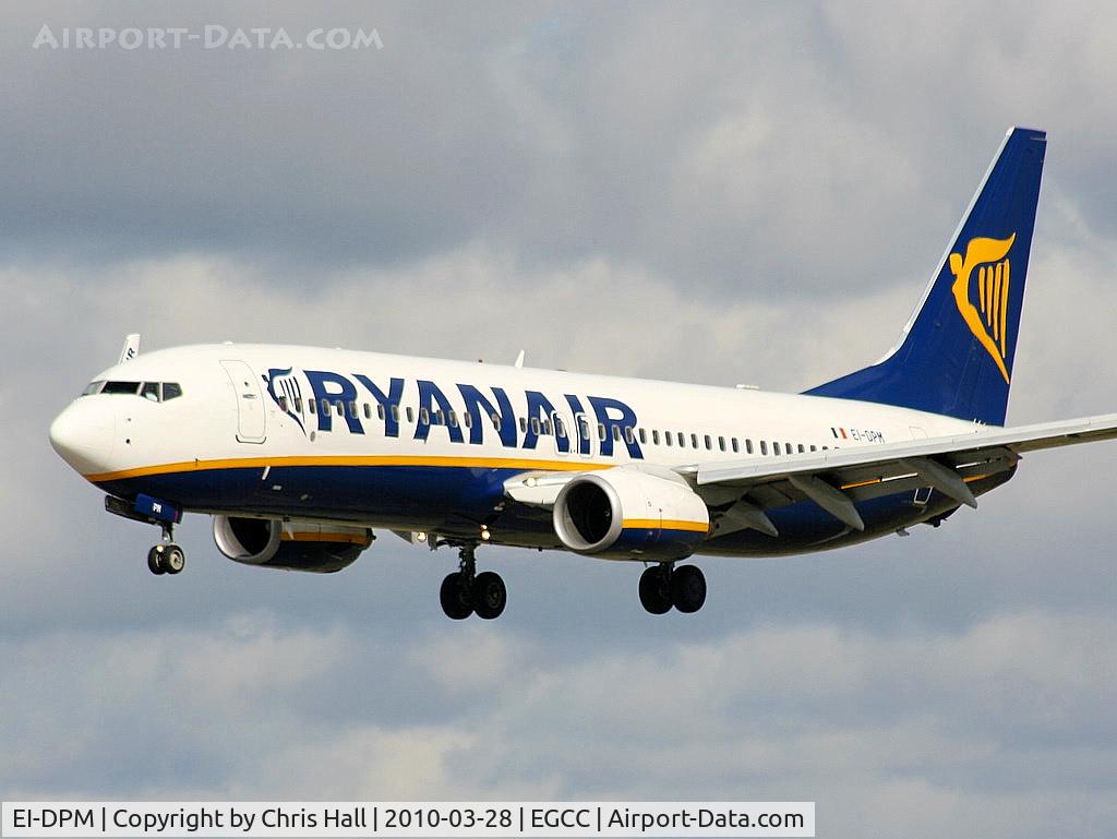 EI-DPM, 2007 Boeing 737-8AS C/N 33640, Ryanair