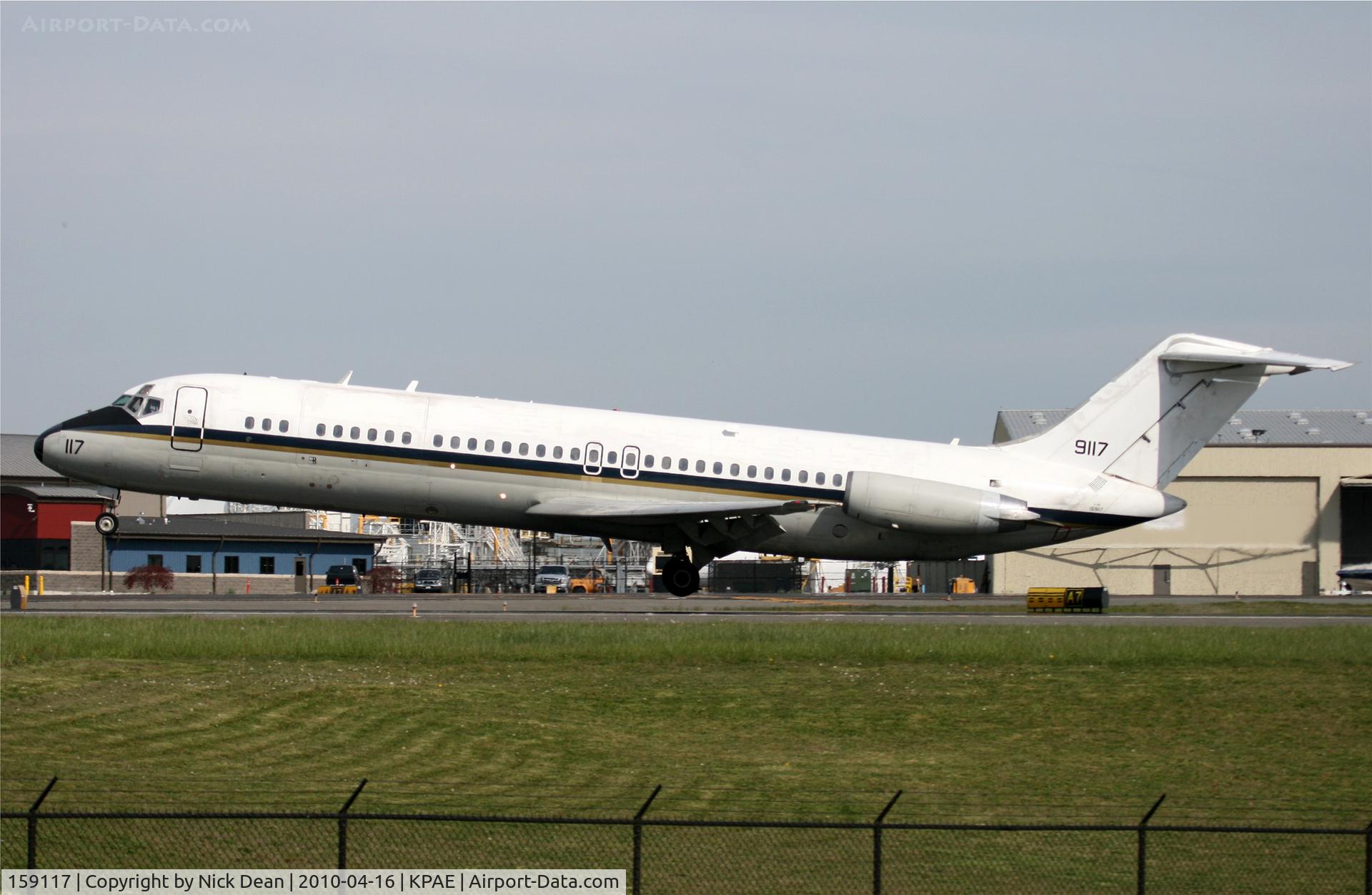 159117, 1973 McDonnell Douglas C-9B Skytrain II C/N 47581, KPAE
