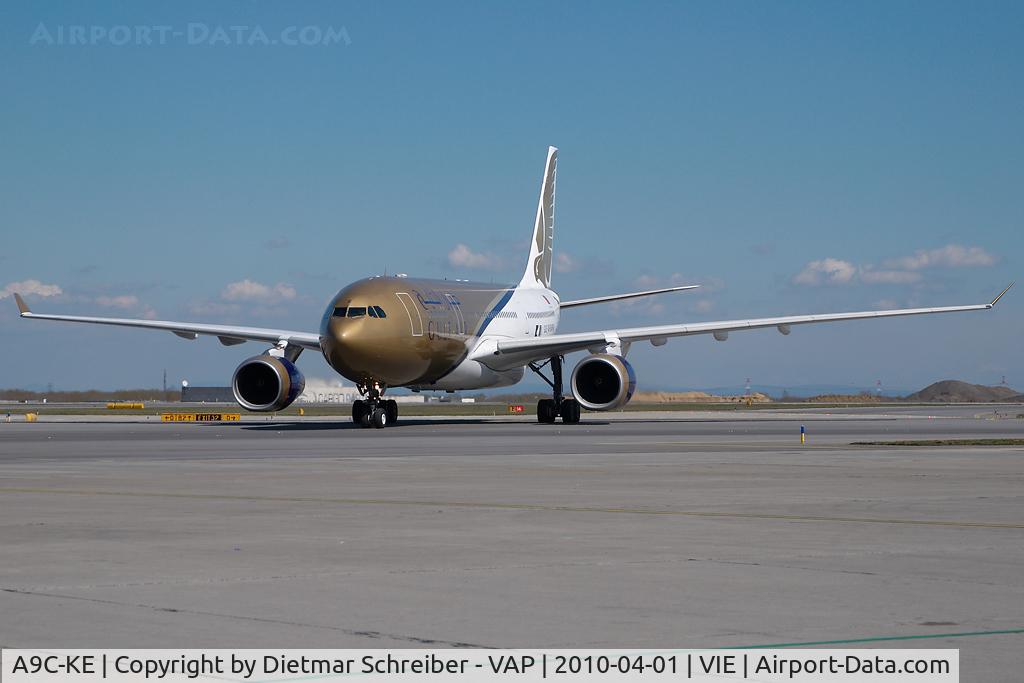 A9C-KE, 2000 Airbus A330-243 C/N 334, Gulf Air Airbus 33-200