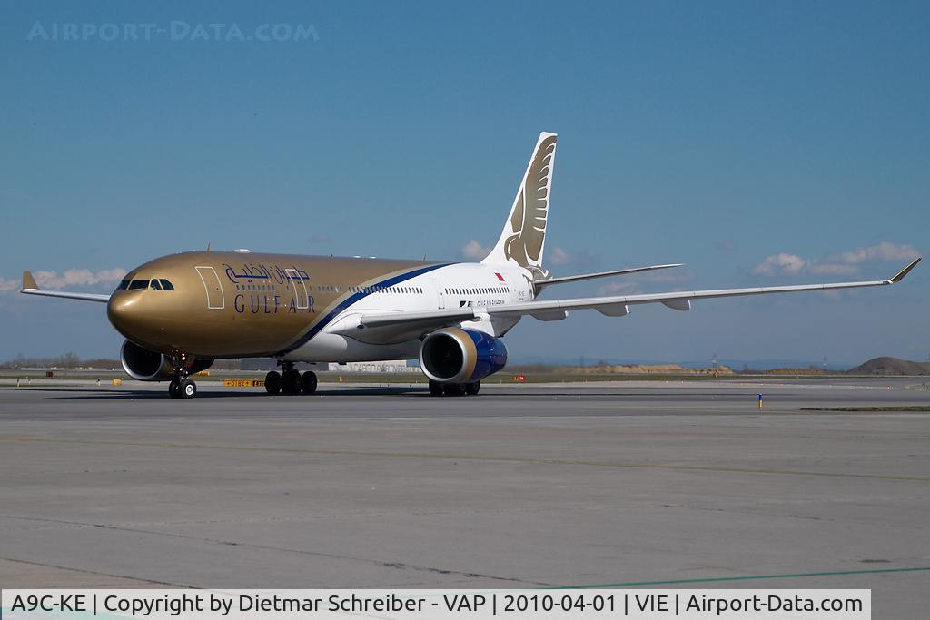 A9C-KE, 2000 Airbus A330-243 C/N 334, Gulf Air Airbus 330-200