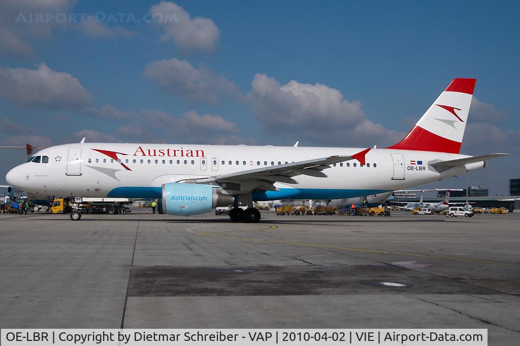 OE-LBR, 2000 Airbus A320-214 C/N 1150, Austrian Airlines Airbus A320