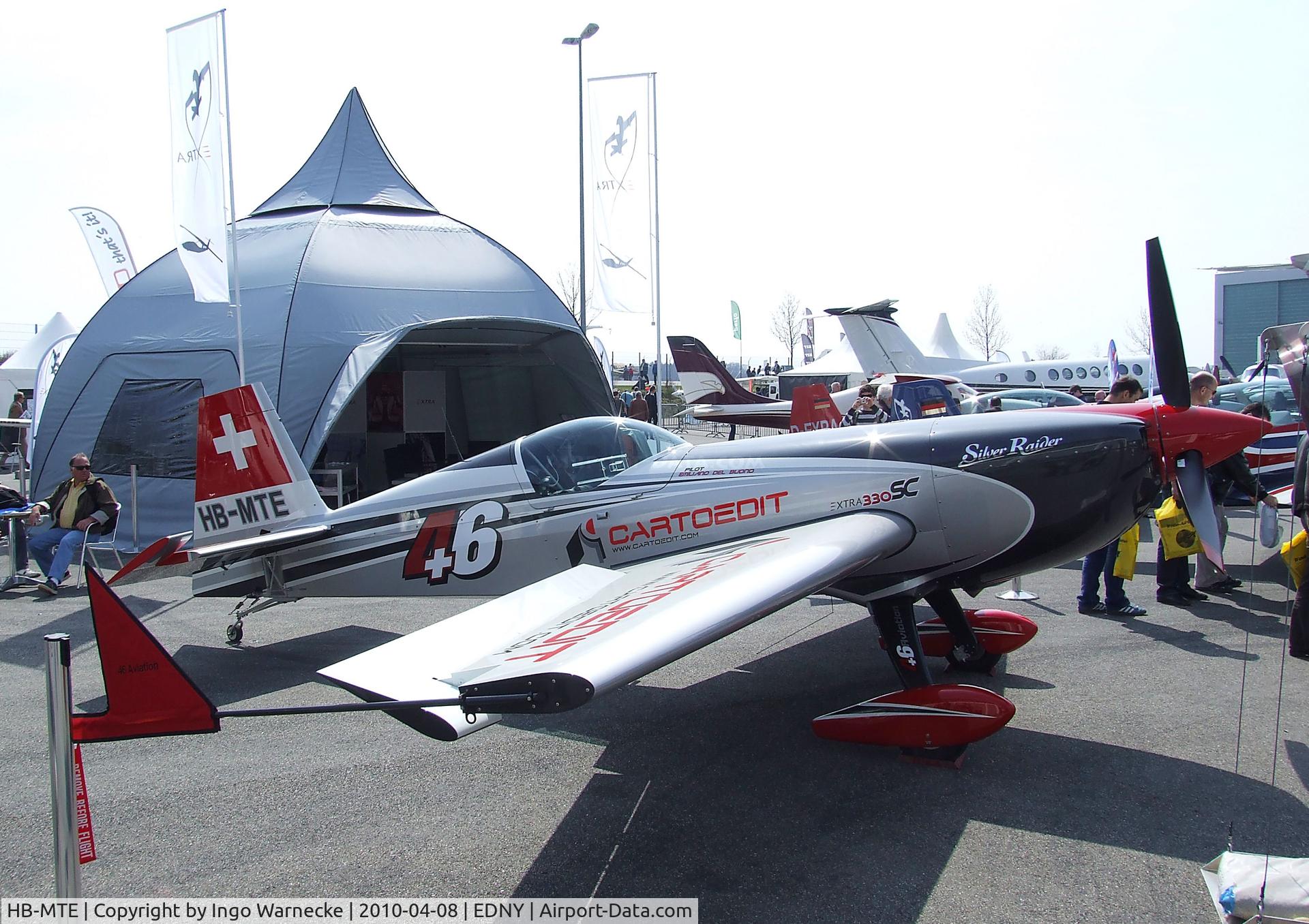 HB-MTE, 2009 Extra EA-300SC C/N SC016, Extra EA-300/SC at the AERO 2010, Friedrichshafen