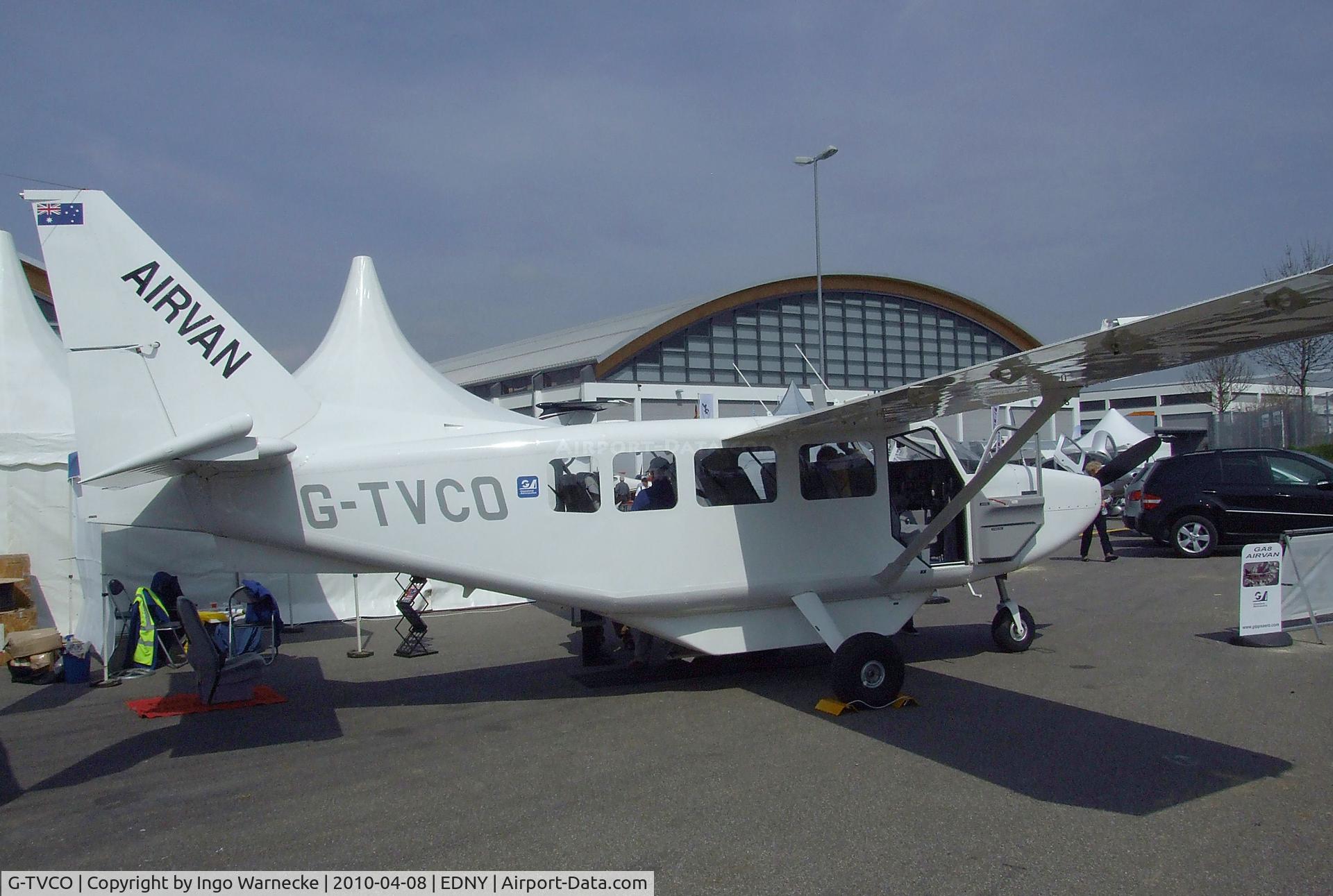 G-TVCO, 2006 Gippsland GA-8 Airvan C/N GA8-06-101, Gippsland GA-8 Airvan at the AERO 2010, Friedrichshafen