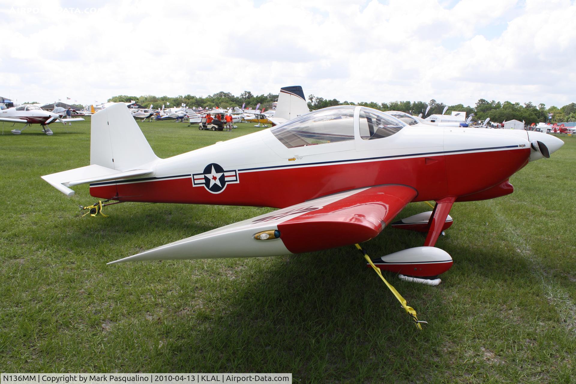 N136MM, 1993 Vans RV-6 C/N 21718, RV-6