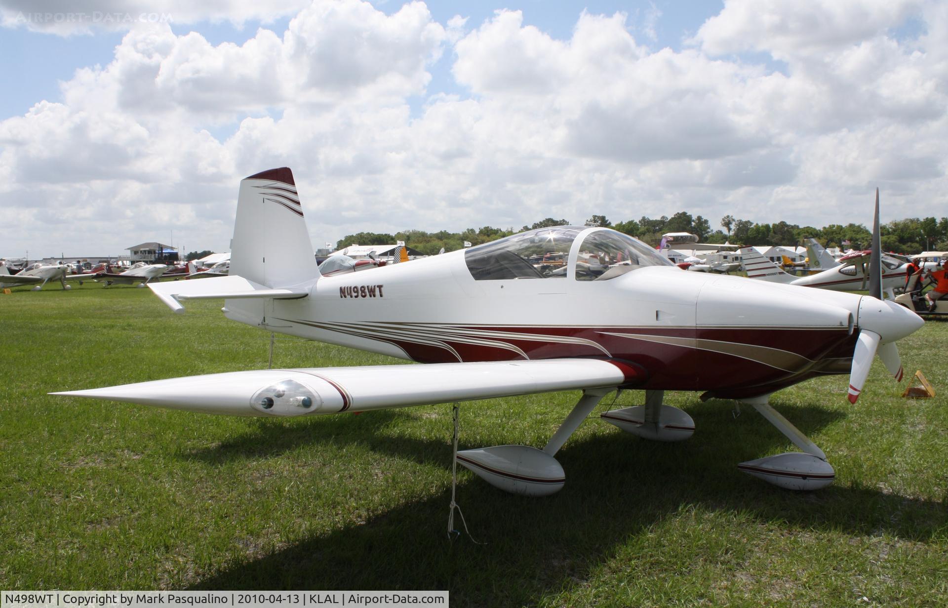 N498WT, 2007 Vans RV-7A C/N 72514, RV-7A