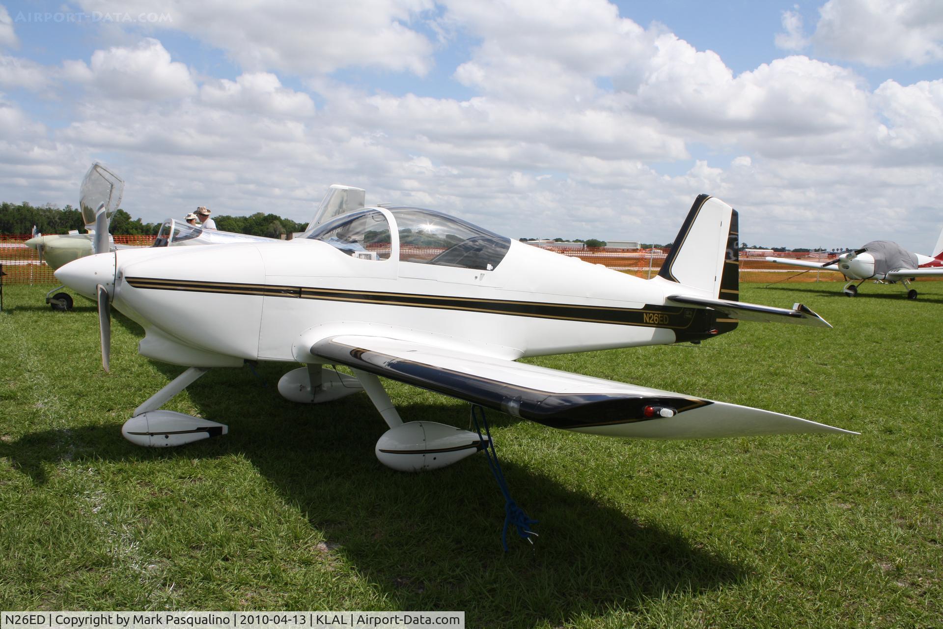 N26ED, 1999 Van's RV-6A C/N 24840, RV-6A