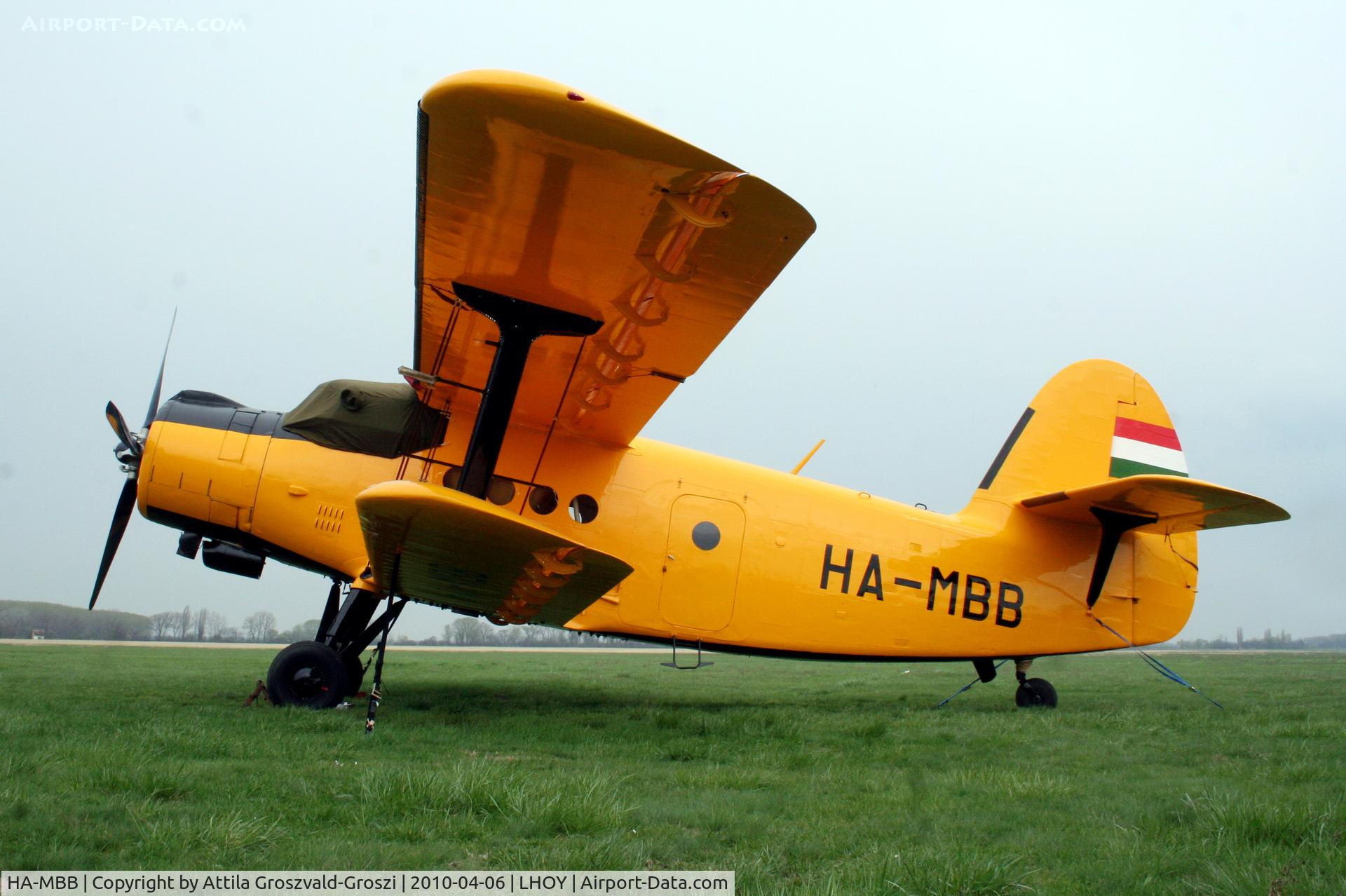 HA-MBB, 1975 Antonov An-2R C/N 1G161-07, Öcsény Airport - Hungary
