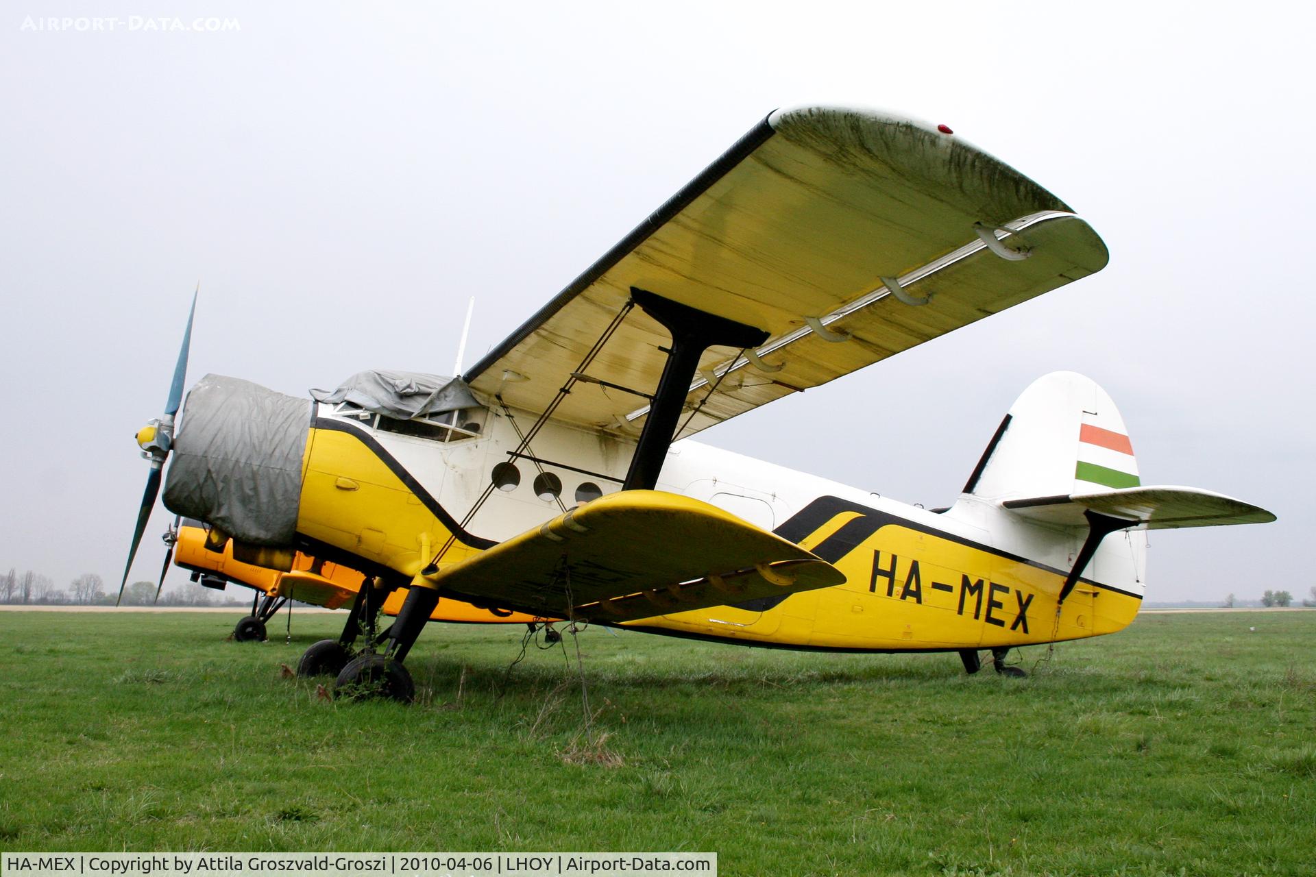 HA-MEX, 1986 PZL-Mielec AN-2R C/N 1G217-53, Öcsény Airport - Hungary